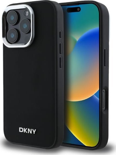 Mbulesë telefoni DKNY DKHMP14XPSCMCLK, për iPhone 14 Pro Max 6.7", MagSafe, e zezë