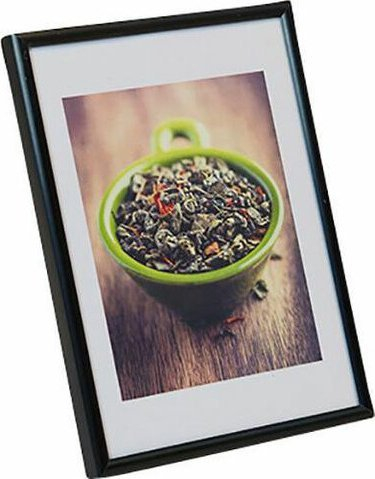 Kornizë foto Focus Frame A4, 21x29.7cm, alumin me plexiglass, e zezë