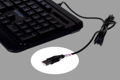 Tastierë Activejet K-3904, USB, 104 taste, e zezë