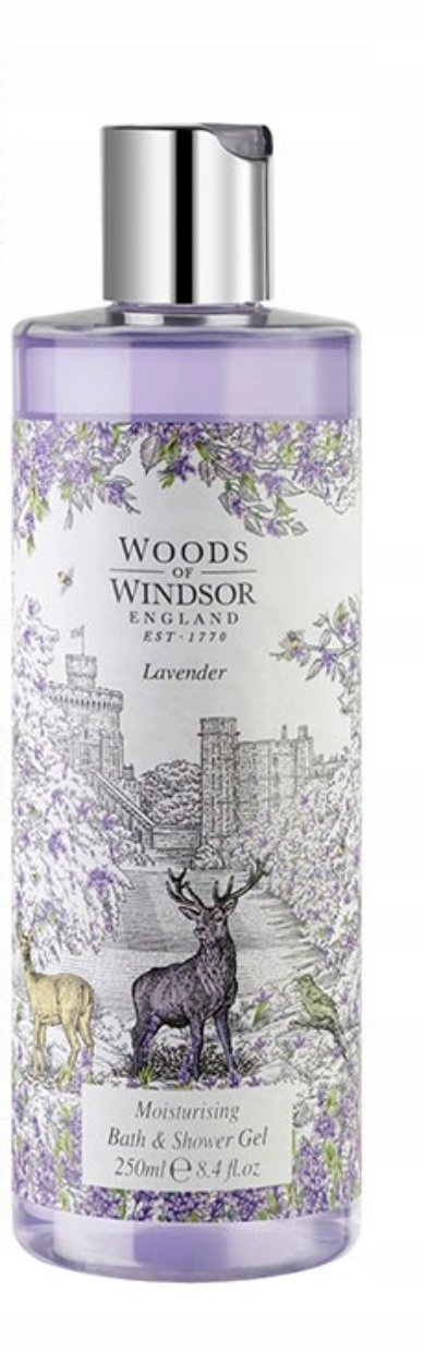 Xhel dushi Woods Of Windsor Lavender, hidratues, 250ml, lejla