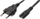 Kabllo InLine Euro/C7 (90ACC1885), 1.8 m, e zezë