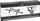 Шипка за влечење XQ Max Multifunction, за врата 61-81cm, мултифункционална, црна