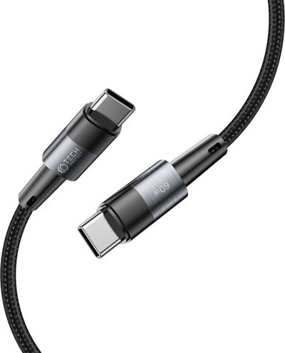 Kabllo USB-C Tech-Protect UltraBoost, PD 60W 3A, 50cm, gri