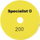 Disk bluarës Specialist Plus Diamond, 125mm, 200P, i verdhë