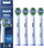 Глави за заменување на четка за заби Oral B Precision Clean, сет 4 парчиња, бели