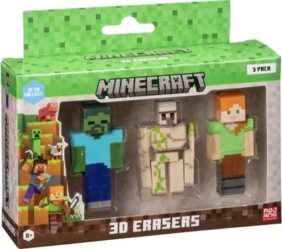 Set fshirëse HP Minecraft 3D, 3 copë, shumëngjyrëshe