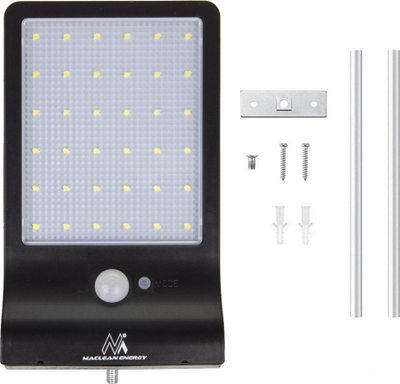 Llambë LED diellore Maclean me senzor IP65 MCE444 