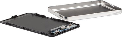 Mbrojtëse për hard disk Natec Oyster 2 SATA 2.5 " Usb 3.0 Aluminium Slim Screwless, i zi