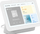 Ekran smart Google Nest Hub Gen 2, 7", WiFi, i bardhë