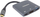 Adapter USB C PremiumCord, HDMI, USB 3.0, PD, gri