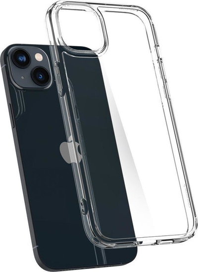 Kapak telefoni Spigen Ultra Hybrid për iPhone 14 Plus, Crystal Clear, transparent