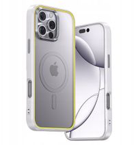Mbulesë telefoni Aohi Magarmor për iPhone 16 Pro Max, MagSafe, e bardhë