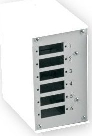 Aksesor rrjeti Techly I-CASE DIN-SPL6SCDT, për sistemim kabllosh Ethernet