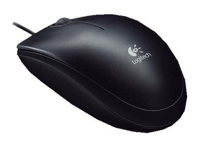 Maus Logitech B100 - USB, e zezë