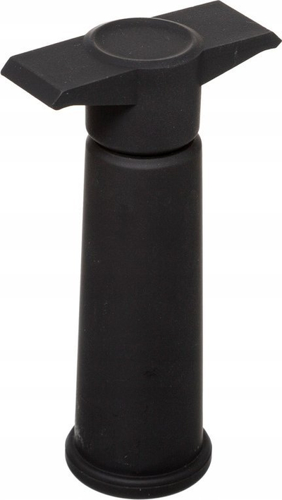 Set aksesorësh për verë Black Bartender, 3 copë, plastikë, i zi