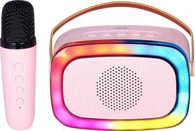 Kuti zanore Trevi XR 8A01 Miniparty, karaoke, Bluetooth, rozë