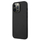 Futrollë telefoni AMG Big Signature Logo, për iPhone 13 Pro 6.1", lëkurë, e zezë