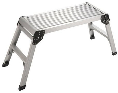 Работна платформа Haushalt Folding Stand, 0.5 m, алуминиум, сребрена