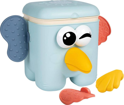 Игра со клинови Smoby Little Cubo Kaboom, 15 делови, со фигури на животни, многуобојна