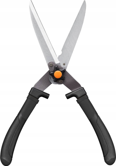 Ножици за грмушки Fiskars Solid Trimming, 55 cm, рачки против лизгање