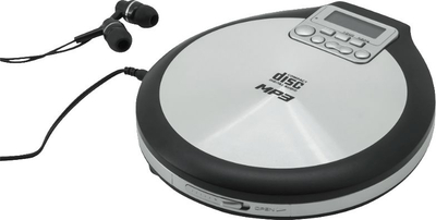 CD player portativ SoundMaster CD9220, CD MP3, me karikim baterish, i zi gri