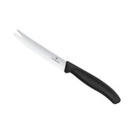 Thikë Victorinox Swiss Classic Chesse and sausage 11cm, e zezë