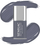 Llak gjysmë i përhershëm Semilac One Step Glossy S185 Stone Grey, 3 në 1, gri gur
