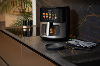 Fritezë me ajër Noveen AF770 X-Line, 6.5L, 10 programe, inox