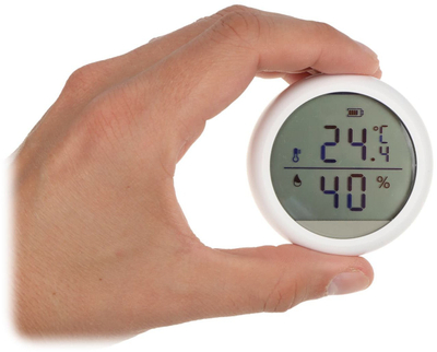 Detektor wireless i temperaturës ATLO THD1 TUYA, Wi Fi, ekran LCD, i bardhë