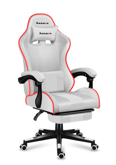 Karrige lojrash Huzaro Force 4.7, 140 kg, e bardhë