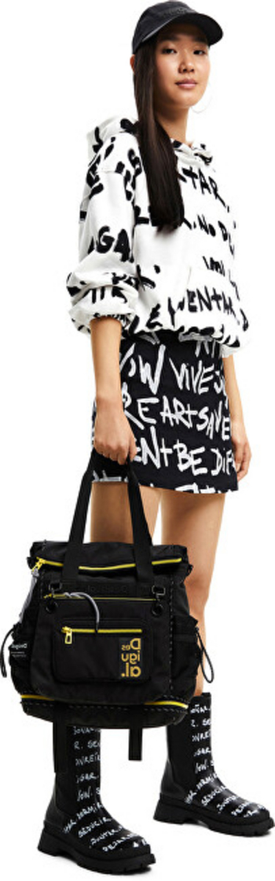 Bluzë Desigual Sweat Kora Regular Fit, e bardhë