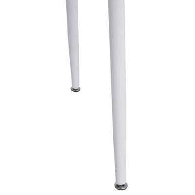 Tavolinë ngrënieje Paloma HM8334.02, 120x70x76.5cm, MDF sonoma, këmbë të bardha