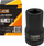Kokë çelësi goditës JCB 4819022, 1" square, 22mm, çelik i zi
