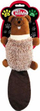 Lodër pelushi për qen Aqua Nova PetNova Beaver, me fishkëllimë, 47cm, kafe
