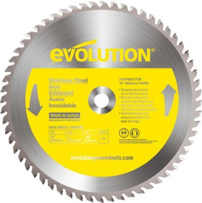 Evolution TCT 14" Сечило за Сечење Нерѓосувачки Челик, 355 mm, 90 Заби