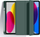 Kopertinë tablet për iPad 11th Gen 2025 10th Gen, palosëse, mbajtëse stylus, jeshile e errët