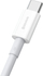 Kabllo USB Baseus CATYS-02, USB-A në USB-C, 1 m, 66W, e bardhë