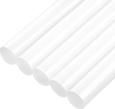 Shkopinj silikoni për pistoletë ngjitëse LogiLink WZ0054, 11.2mm, set 12 copë, transparent