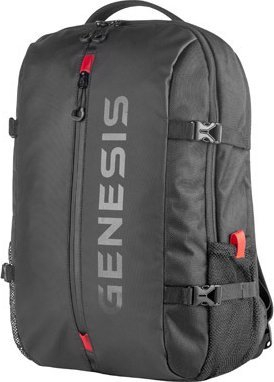 Çantë shpine Genesis PALLAD 410, 15.6", poliestër, gri