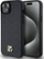 Маска за телефон DKNY DKHMP15SPSHRPSK, за iPhone 15 14 13 6.1", MagSafe, црна