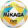 Top volejbolli plazhi Mikasa Beach Classic BV543C-VXA-LG, FIVB Official Supplier, i bardhë verdhë blu