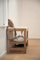 Stoli garderobe Home24 Acina, me vend për rujtje, ngjyrë dru natyral