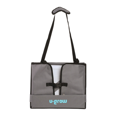 Tabaka udhëtimi për fëmijë U-grow, 40.5x33x4.5 cm, poliester, gri