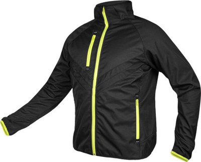 Xhaketë softshell NEO TOOLS Mix&amp;Match, pune, frymëmarrëse, e zezë me të verdhë, S