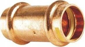 Фитинг бакарен за гас V-Press, 22mm, две излези женски