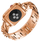 Rrip për orë të mençur 4wrist Apple Watch Rose Gold Pro, 42/44 mm