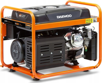 Gjenerator Daewoo GDA 7500DPE-3, 6500 W, trefazor, portokalli