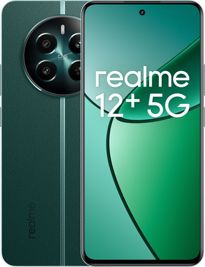 Telefoni Realme 12+ 5G, 8GB 256GB, 6.67", jeshil