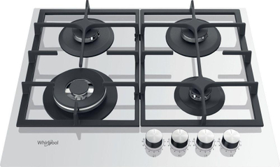 Pianurë me gaz Whirlpool AKTL 629 WH, 4 vatra, e futur te moblia, e bardhë