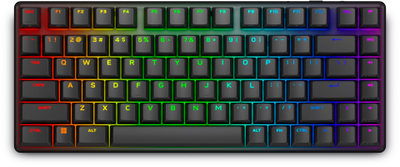 Tastierë gaming Alienware Pro Wireless, 75%, USB RF Bluetooth, e zezë
